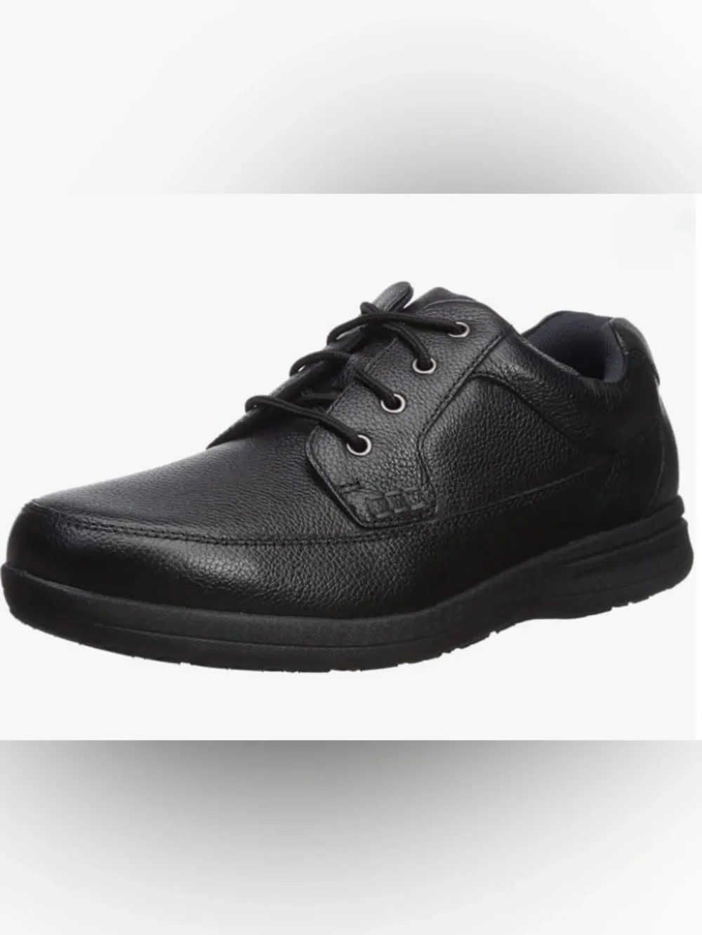 Nunn Bush Men's Black Leather Derby Shoes Size 10